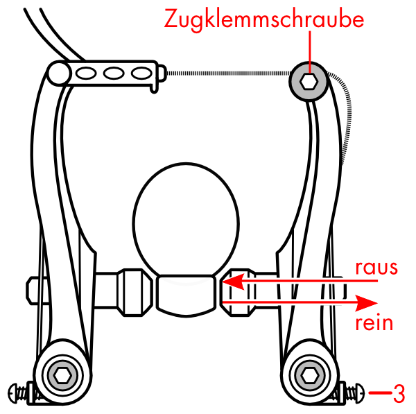 Wie man Cantilever-Bremsen (V-Bremsen) reinigt und einstellt - iFixit  Reparaturanleitung